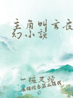 主角叫玄夜的玄幻小说