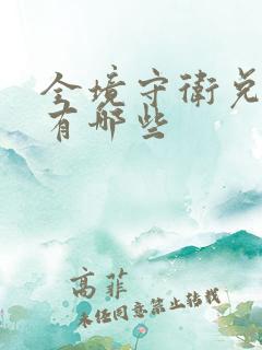 全境守卫兑换码有哪些