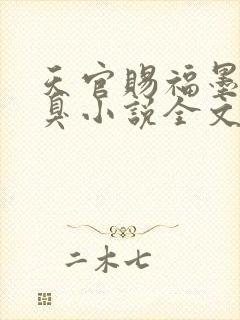 天官赐福墨香铜臭小说全文免费阅读下载