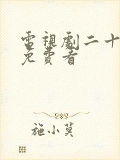 电视剧二十不惑免费看