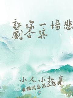 许你一场悲欢短剧合集