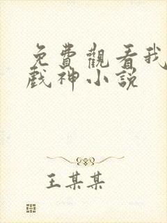 免费观看我不是戏神小说