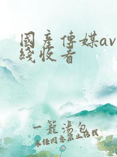 国产传媒av在线收看