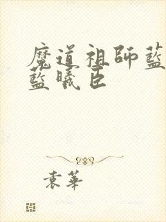 魔道祖师蓝忘机蓝曦臣