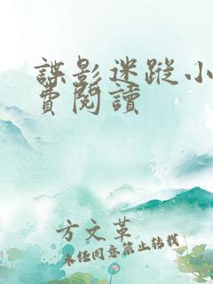 谍影迷踪小说免费阅读