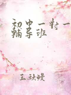 初中一对一地理辅导班