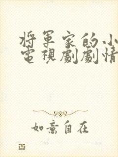 将军家的小娘子电视剧剧情介绍