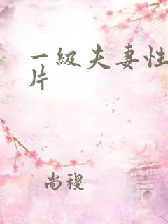 一级夫妻性生话片