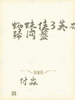 蜘蛛侠3英雄无归网盘