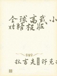 全球高武小说txt精校版