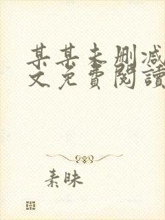 某某未删减版全文免费阅读