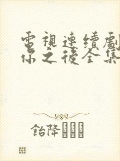 电视连续剧遇见你之后全集免费观看