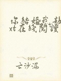 你结婚我劫婚txt在线阅读