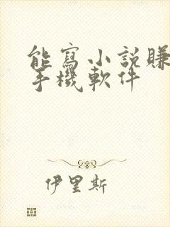 能写小说赚钱的手机软件