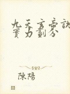 九天玄帝诀等级实力划分