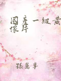 国产一级黄色录像片