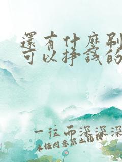 还有什么刷视频可以挣钱的软件