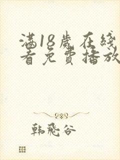 满18岁在线观看免费播放电视剧