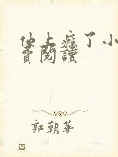 他上瘾了小说免费阅读