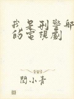 我是刑警哪年拍的电视剧