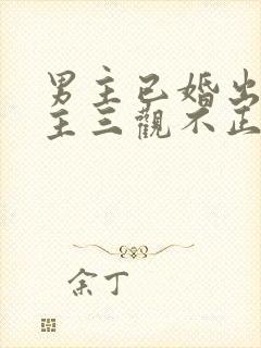 男主已婚出轨女主三观不正