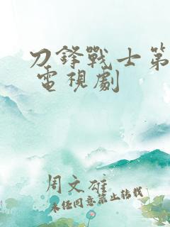 刀锋战士第1季 电视剧