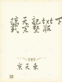 掠天记txt下载完整版