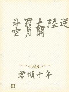 斗罗大陆逆转时空月关