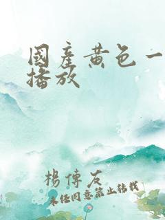 国产黄色一级片播放