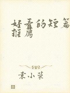 好看的短篇虐文推荐