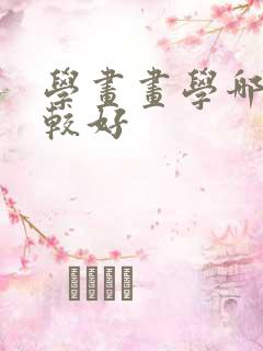 学画画学哪种比较好