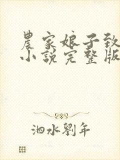 农家娘子致富记小说完整版