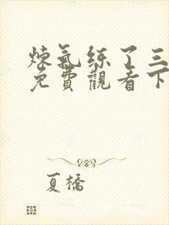 炼气练了三千年免费观看下拉式6漫画