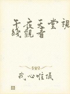 午夜天堂视频在线观看