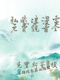 私藏浪漫电视剧免费观看全集在线播放