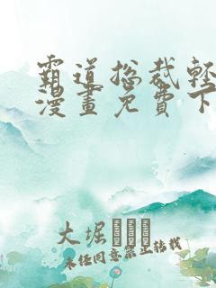 霸道总裁轻点爱漫画免费下拉式漫画