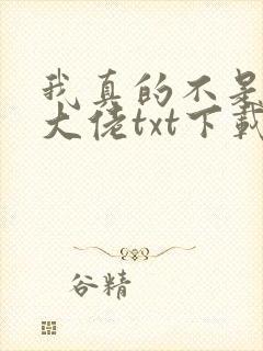 我真的不是修仙大佬txt下载
