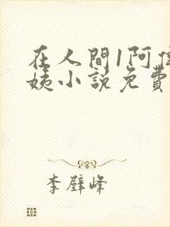 在人间1阿伟芳姨小说免费阅读