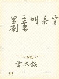 男主叫秦霄的短剧名