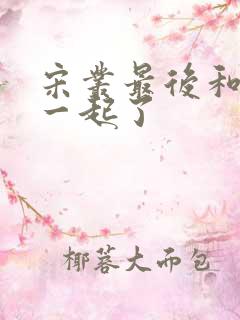 宋丛最后和谁在一起了