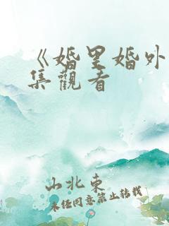 《婚里婚外》全集观看