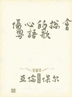 伤心的总会任性 粤语歌