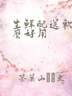 生鲜配送软件什么好用