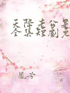 天降老公是大佬全集短剧免费观看下载