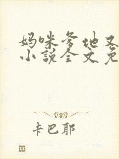 妈咪爹地又来了小说全文免费阅读