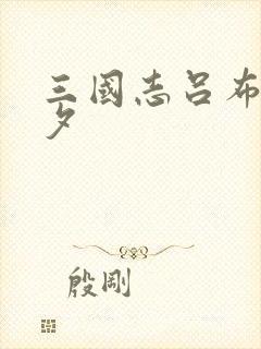 三国志吕布传除夕