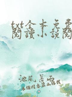 txt全本免费阅读小说阅读