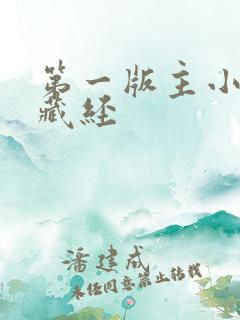 第一版主小说网藏经