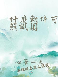 什么软件可以拍照识图