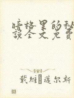 暗格里的秘密小说全文免费阅读无删减版